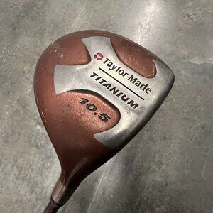 TaylorMade Driver Gold Club Titanium 10.5 Bubble Shaft S 90 Plus